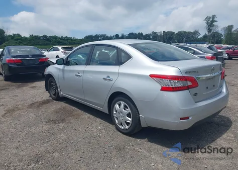 2013 Nissan Sentra S из США, поврежденный, VIN 3N1AB7AP9DL732240
